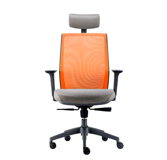 เก้าอี้สำนักงาน DF PROCHAIR รุ่น Loop-H สีส้ม